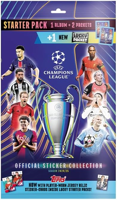 Topps UEFA Champions League Stickers 2024/25 - Starter Pack image 0