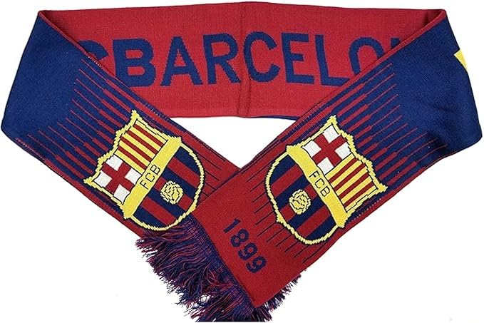 Official FC Barcelona Fan Scarf - Icon Sports image 1