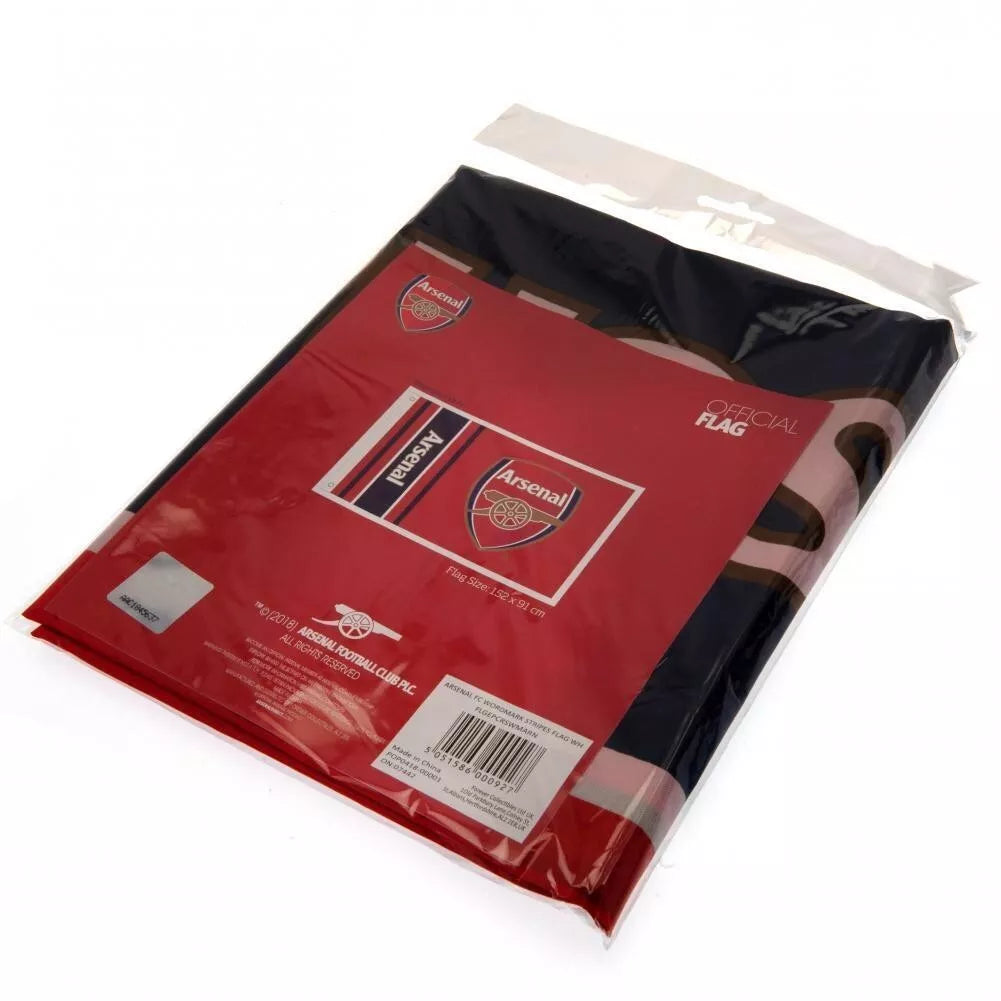 Official Arsenal FC Large Fan Flag - Forever Collectibles (5ft x 3ft) image 2