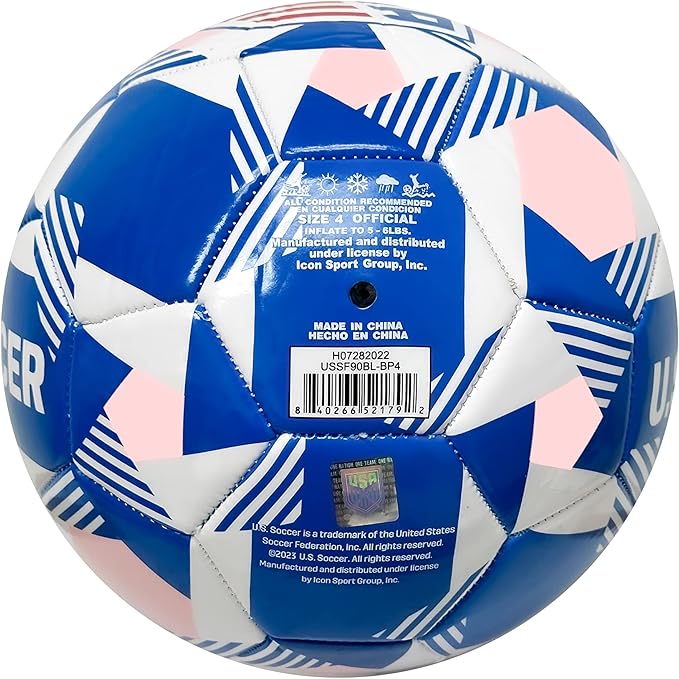 Official US Soccer Crest Soccer Ball (Size 4) image 5