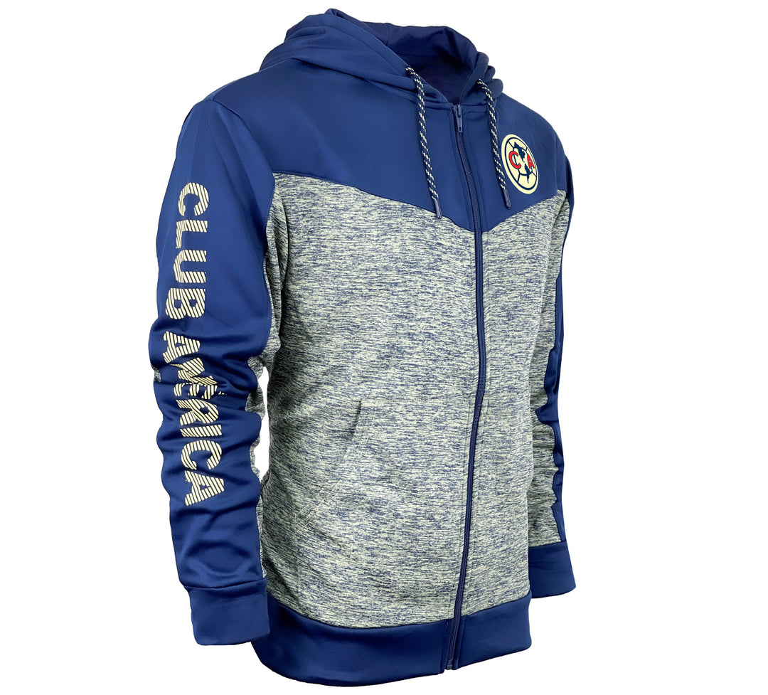 Official Club America Icon Sports Full Zip Hooded Sweatshirt image 1