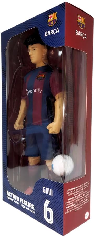 Official Sockers Gavi FC Barcelona Action Figure image 4