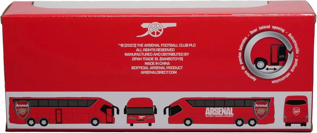 Official Arsenal FC Team Bus Die-Cast Replica - Banbo Toys image 5