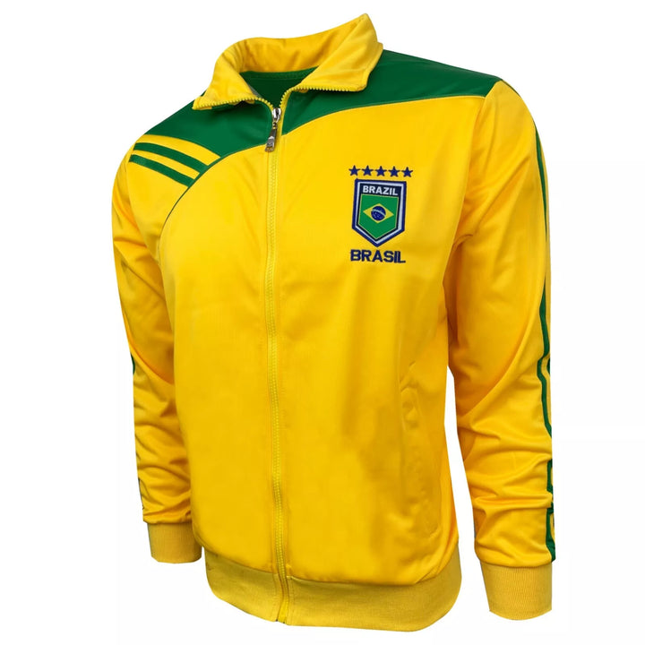 Soccer Fan Brasil Spirit Track Jacket image 1