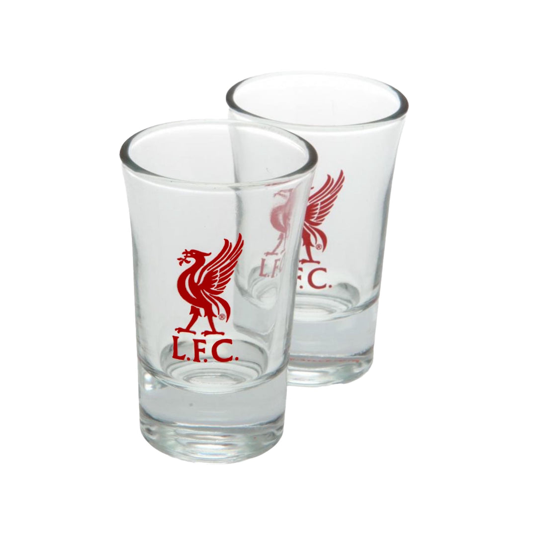 Liverpool FC Shot Glass Set (2-Pack) - Official Forever Collectibles image 1