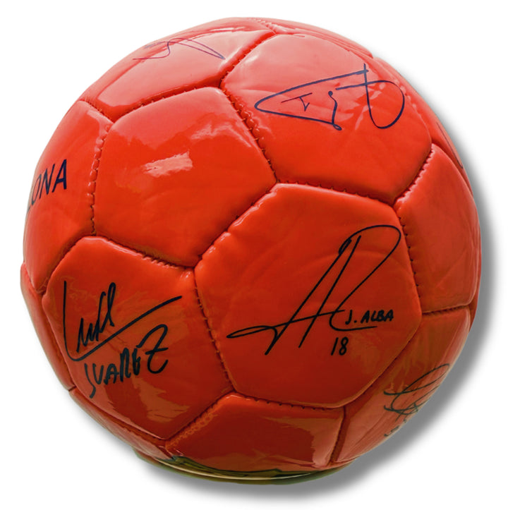 Official FC Barcelona Signature Mini Soccer Ball (Size 2) - Messi &amp; Teammates - image 2