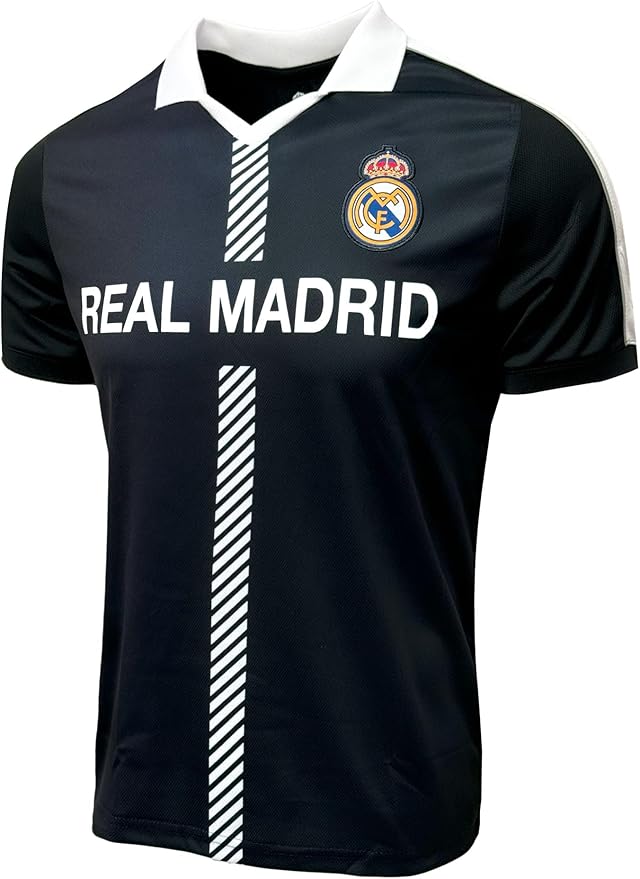 Official Real Madrid Black Fan Jersey - Icon Sports image 1