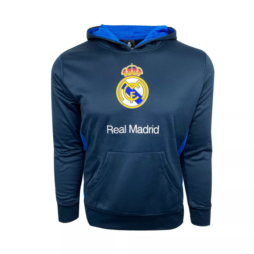 Official Real Madrid HKY Sportswear Hooded Sweatshirt - Crest & Team Name image 0