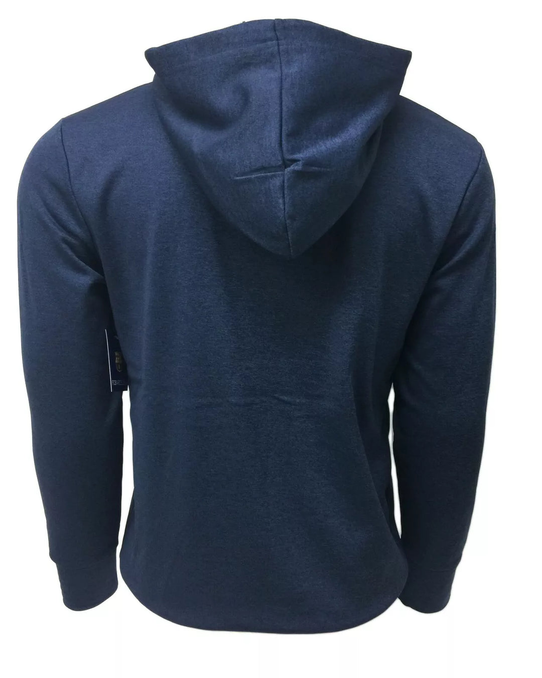 Official Barça HKY Sportswear Hooded Sweatshirt - Navy &amp; Neon Yellow Crest image 3