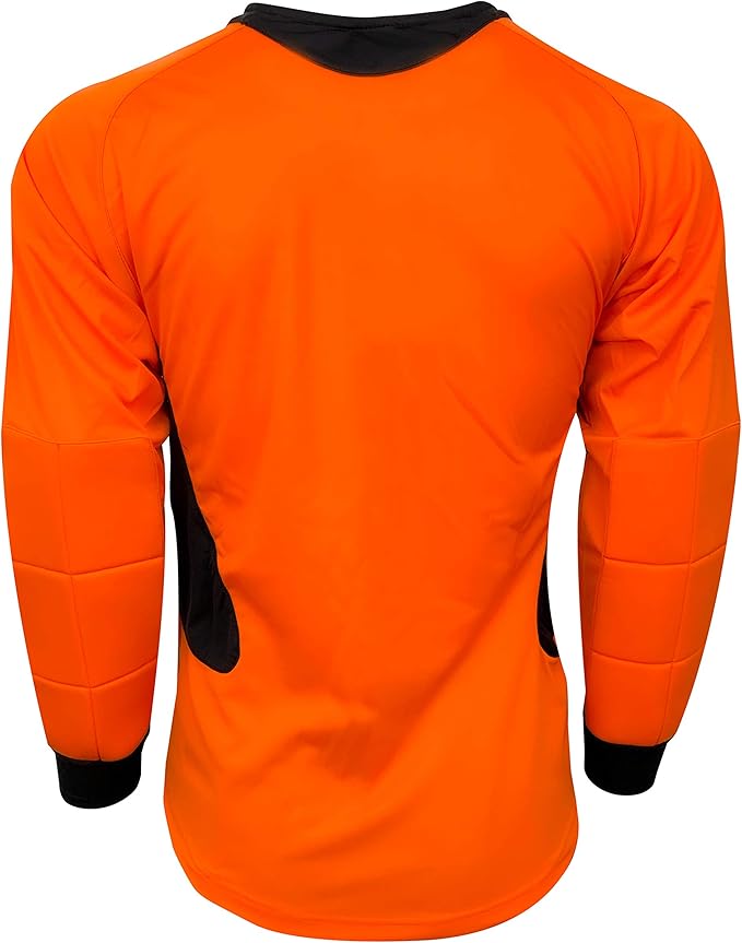 Protective Soccer Goalkeeper Set - Orange &amp; Black - Just 4 Kicks Inc. image 3