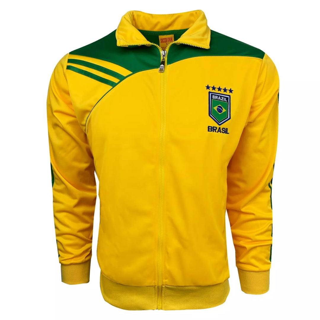Soccer Fan Brasil Spirit Track Jacket image 0
