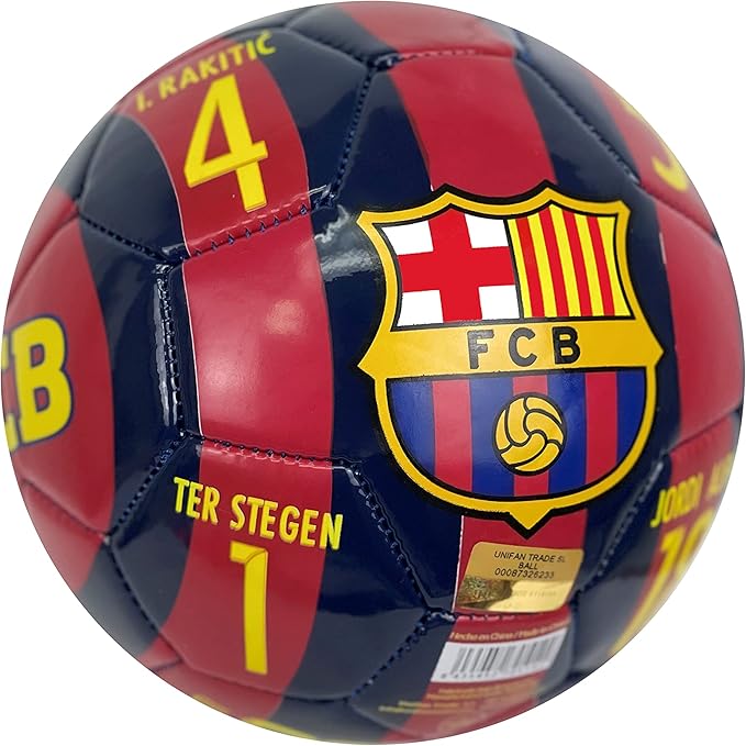 Official FC Barcelona Player Edition Mini Soccer Ball (Size 2) image 2