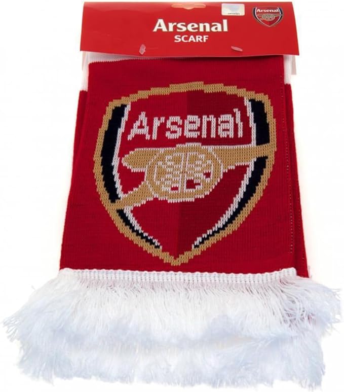 Arsenal FC Woven Bar Scarf - Official Fan Scarf image 3