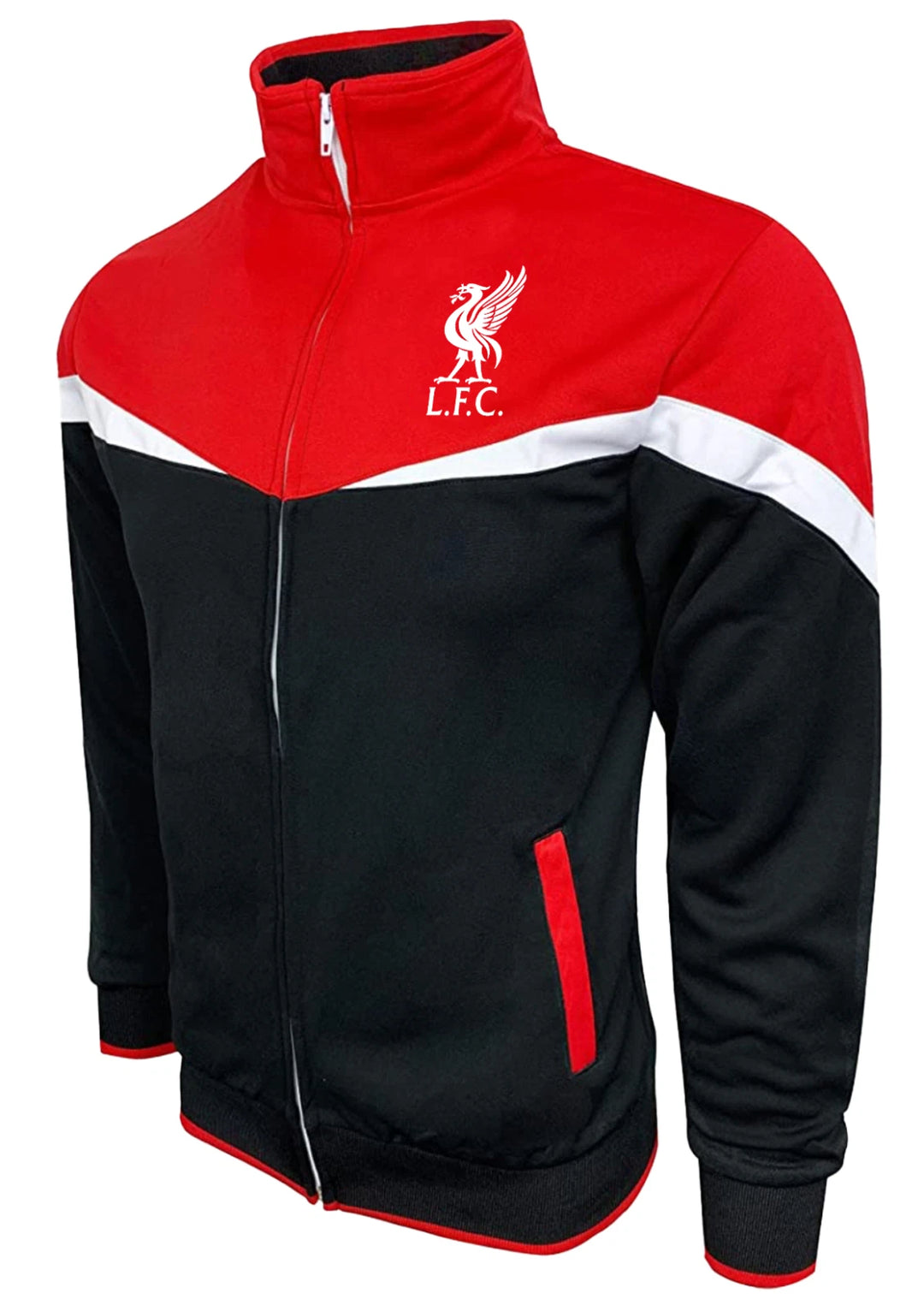 Official Liverpool FC Color Block Track Jacket - Icon Sports image 1