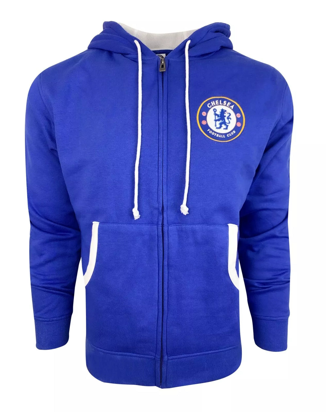 Official Chelsea Rhinox Full Zip Hooded Sweatshirt - Blue image 0