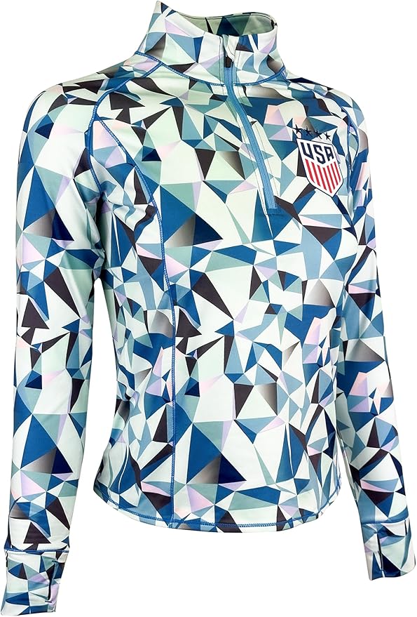 Official USWNT Quarter-Zip Pullover - Icon Sports image 2
