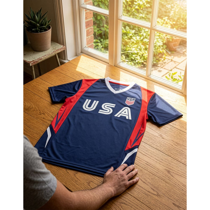 Official USMNT Navy Crest Jersey - Icon Sports