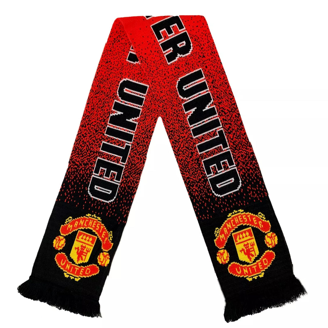Manchester United FC Woven Crest Scarf - Official Supporter Scarf image 1