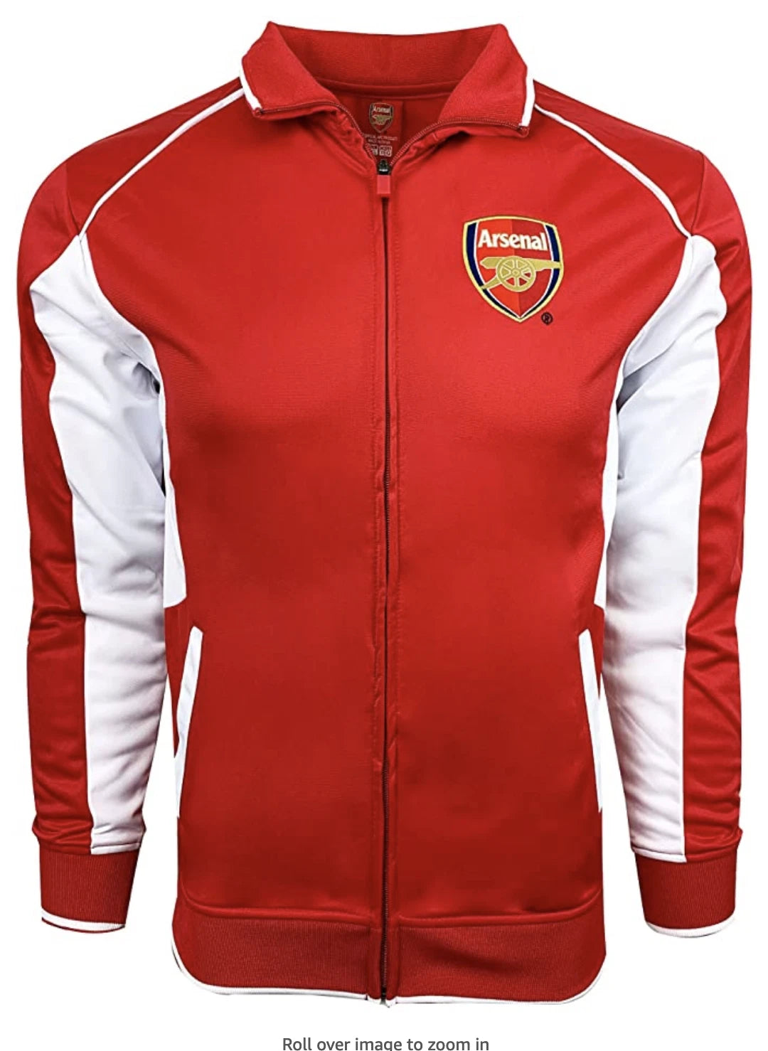 Official Arsenal FC Red Track Jacket - Rhinox image 0