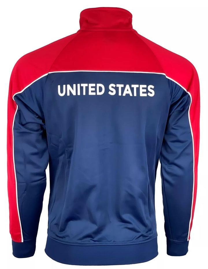 U.S. Soccer Federation Shoulder Stripe Track Jacket - Official Icon Sports image 4