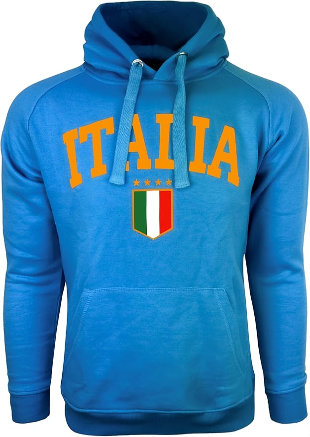 Italia National Team Inspired Hoodie - Light Blue image 0