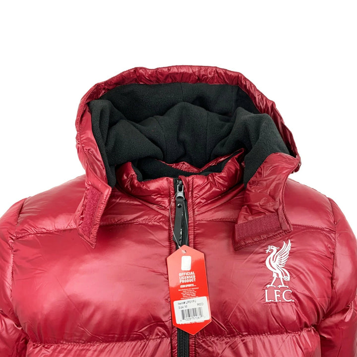 Official Liverpool FC Padded Jacket with Removable Hood - Icon Sports image 2
