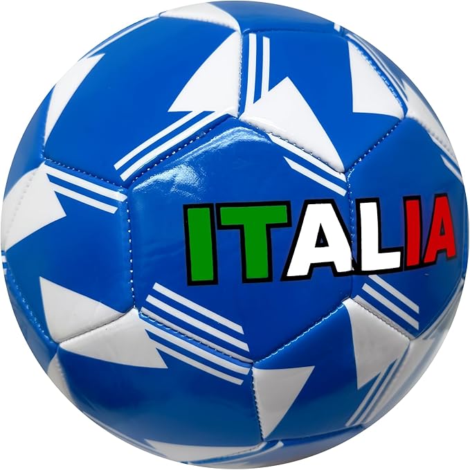 Official Italy National Team Crest Soccer Ball (Size 5) image 4