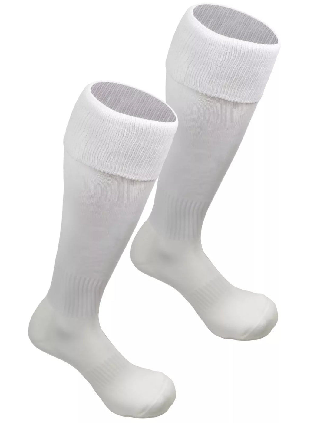 White Soccer Socks - Just 4 Kicks Inc. image 1