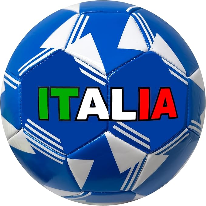 Official Italy National Team Crest Soccer Ball (Size 5) image 3