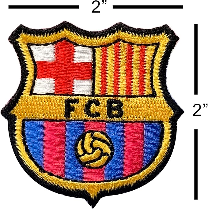 Official FC Barcelona Embroidered Iron-On Patch - Unifan image 3