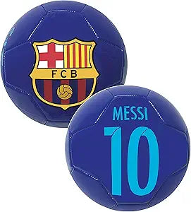 Official FC Barcelona Messi Signature Mini Soccer Ball (Size 2) image 0