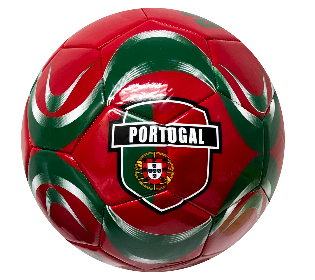 Official Portugal National Team Crest Soccer Ball image 0