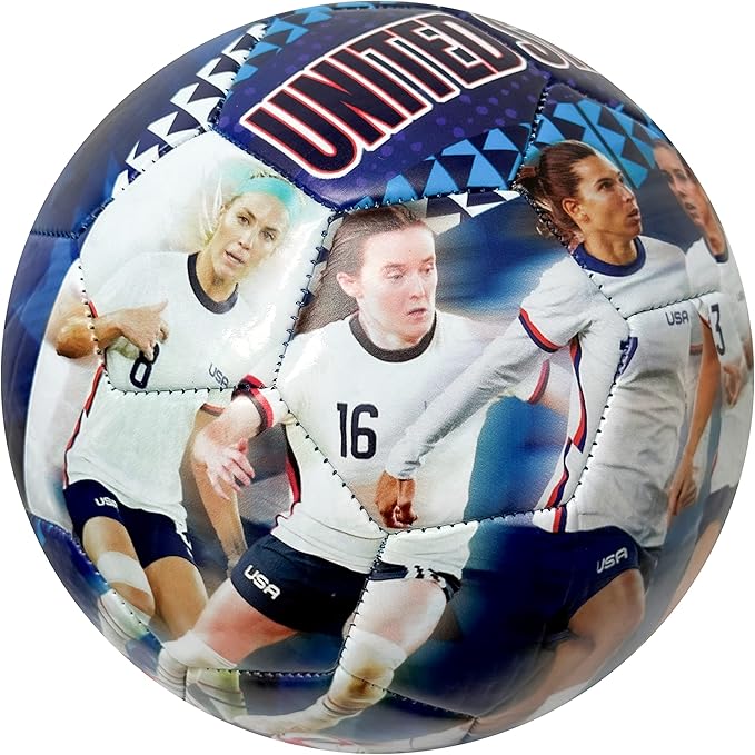 Official USWNT Graphic Soccer Ball (Size 4) image 4
