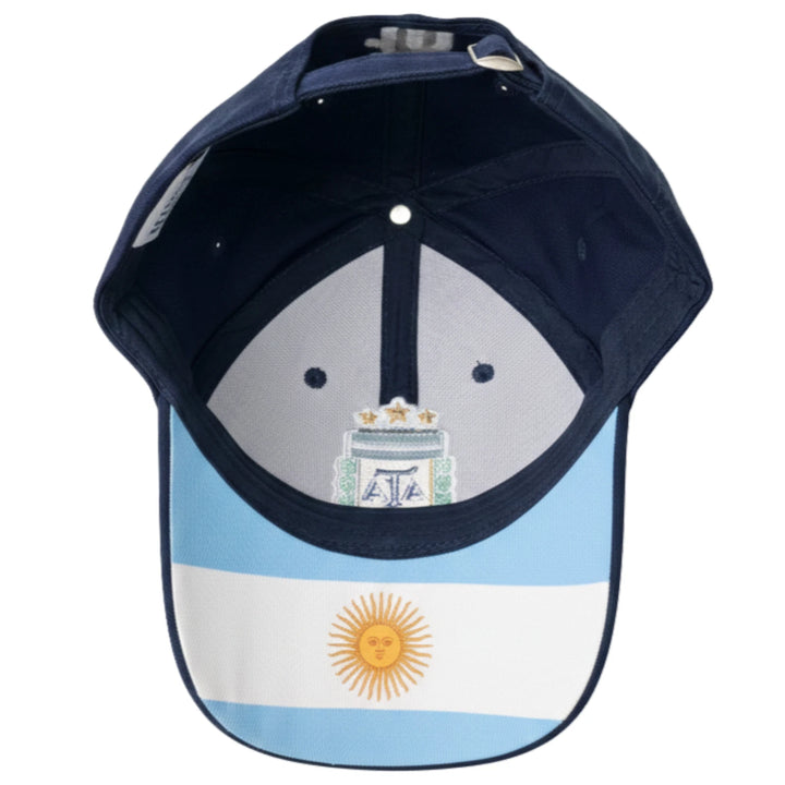 Icon Sports Argentina AFA Lionel Messi 10 Adjustable Cotton Hat | Navy World Cup Cap