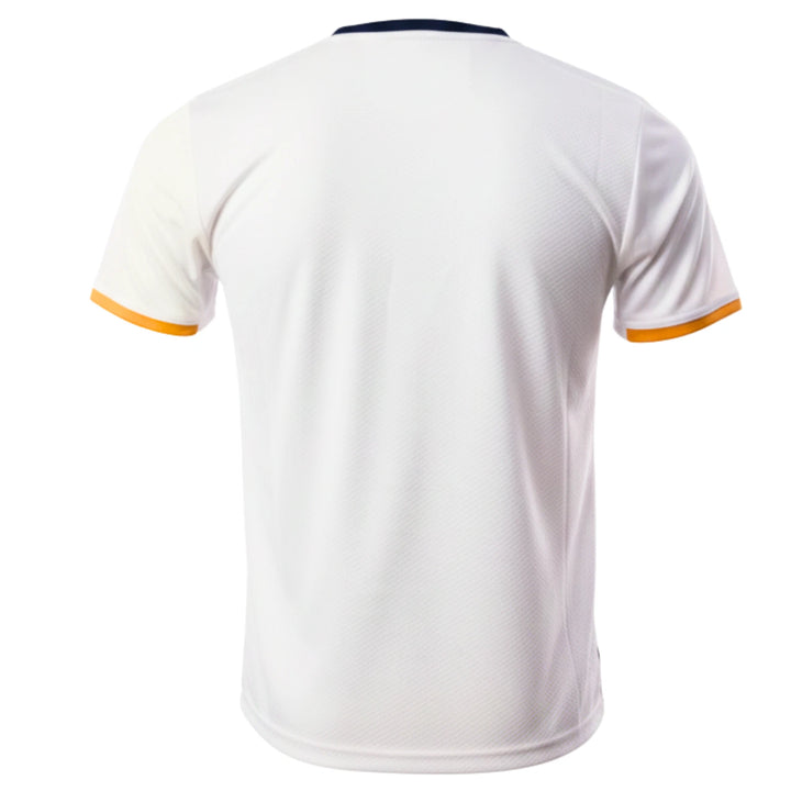 Icon Sports Real Madrid Youth Soccer Jersey | White, Navy &amp; Gold | Sizes XS to XL