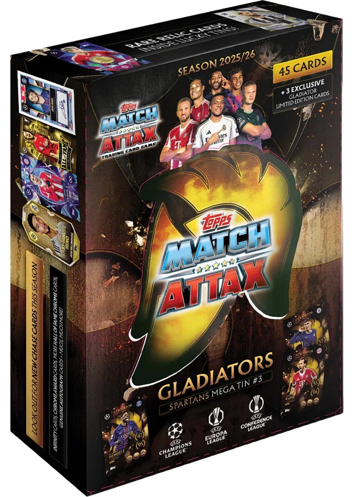 Topps UCC Match Attax 2025/26 Champions League Trading Cards | Mega Tins