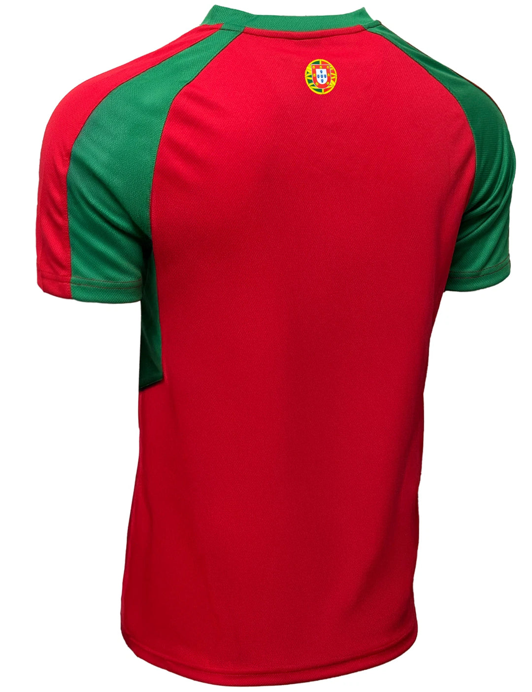 J4K Portugal Soccer Jersey | Red &amp; Green Country Flag Youth Fan Shirt | YS-XL