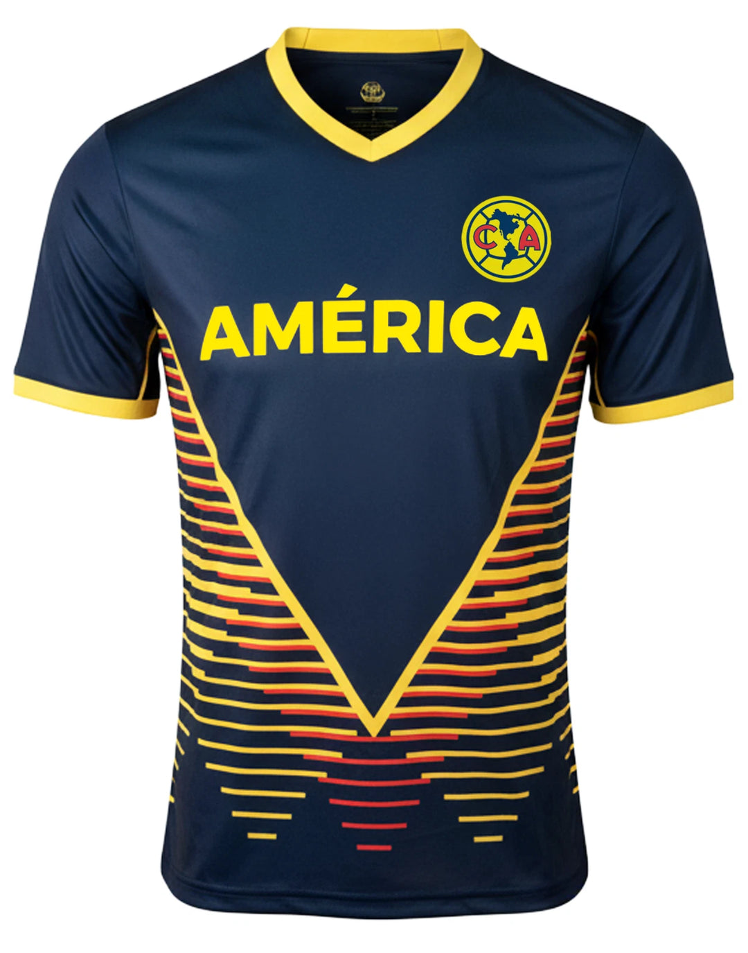 Icon Sports Club America Official Soccer Jersey | Navy &amp; Gold Liga MX Fan Shirt