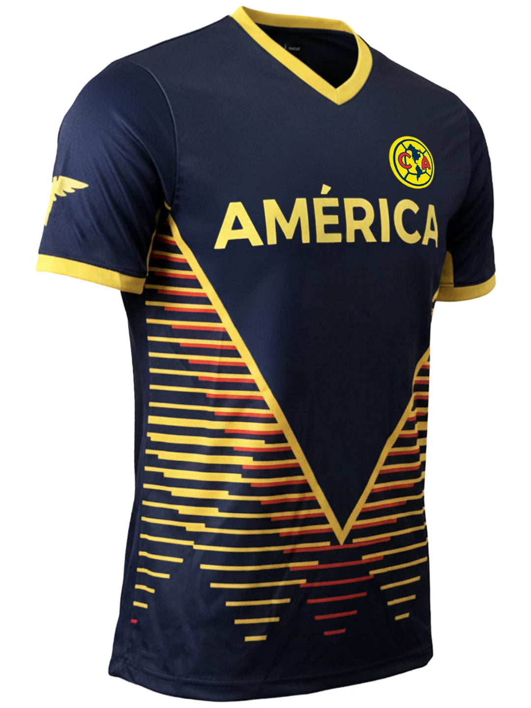 Icon Sports Club America Official Soccer Jersey | Navy &amp; Gold Liga MX Fan Shirt