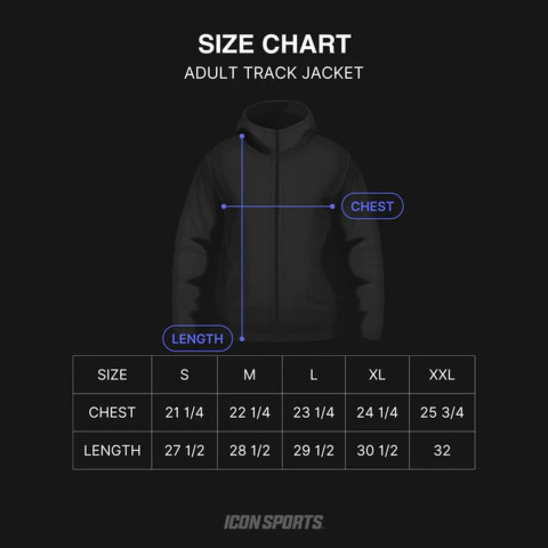 Icon Sports Club America Official Track Jacket | Navy &amp; Yellow Liga MX Full-Zip
