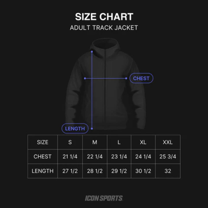 Icon Sports Club America Official Track Jacket | Navy &amp; Yellow Liga MX Full-Zip