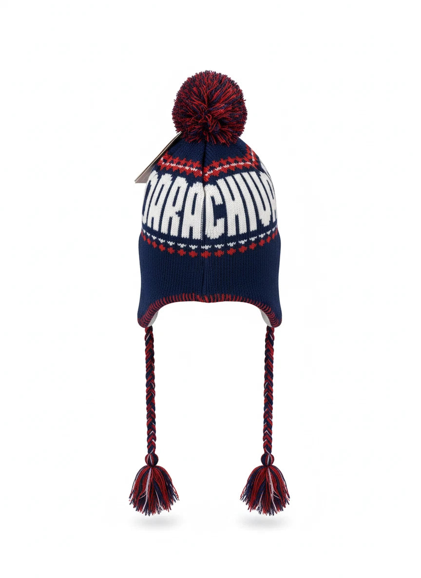 Rhinox Chivas Del Guadalajara Official Peruvian Hat | Navy Liga MX Winter Beanie