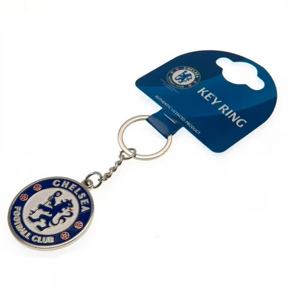 Forever Collectibles Chelsea FC Crest Keyring | Official Licensed EPL Keychain
