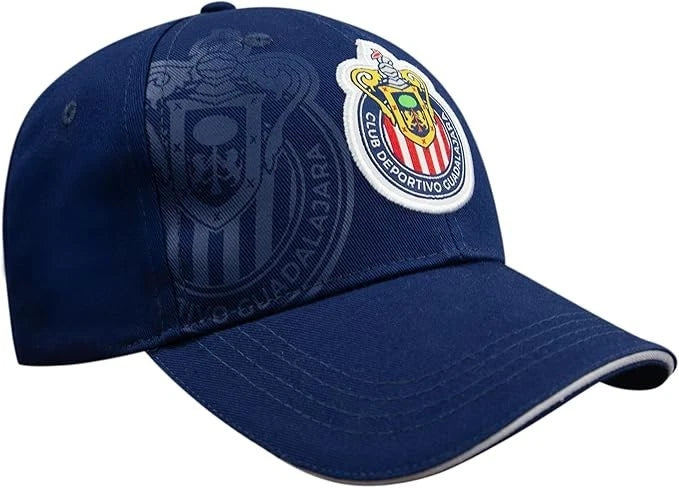 Icon Sports Chivas Adjustable Hat | Navy Blue Official Licensed Liga MX Baseball Cap