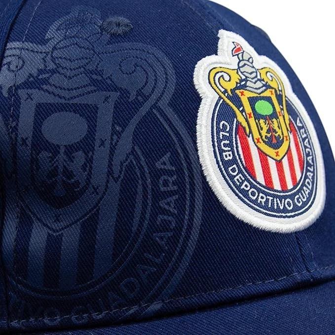 Icon Sports Chivas Adjustable Hat | Navy Blue Official Licensed Liga MX Baseball Cap