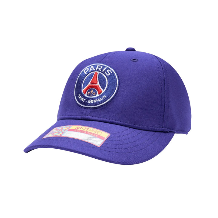 Fan Ink PSG Club Hat | Blue Adjustable Official Ligue 1 Headwear