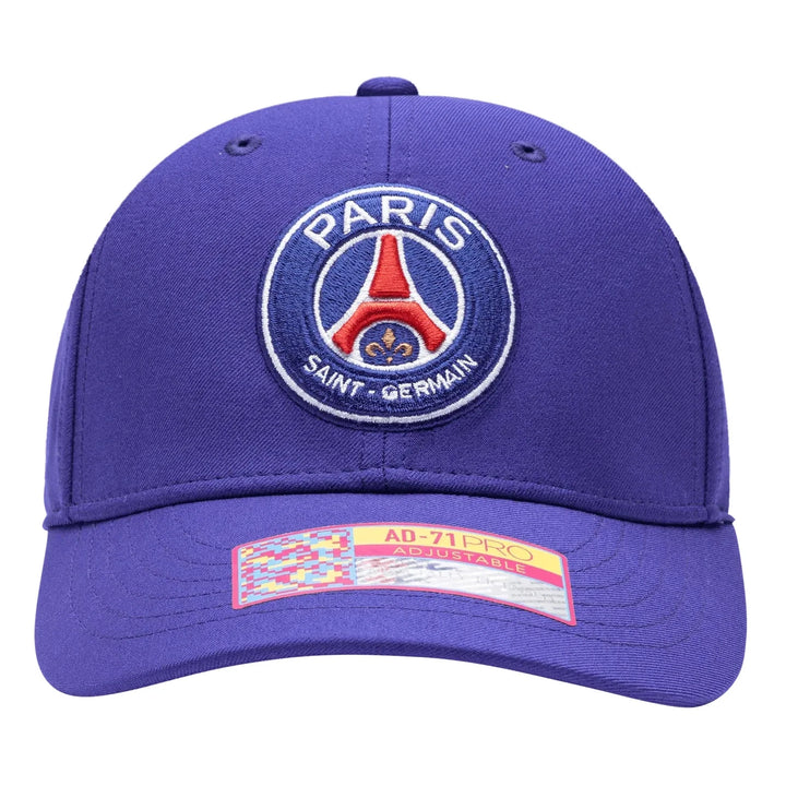 Fan Ink PSG Club Hat | Blue Adjustable Official Ligue 1 Headwear