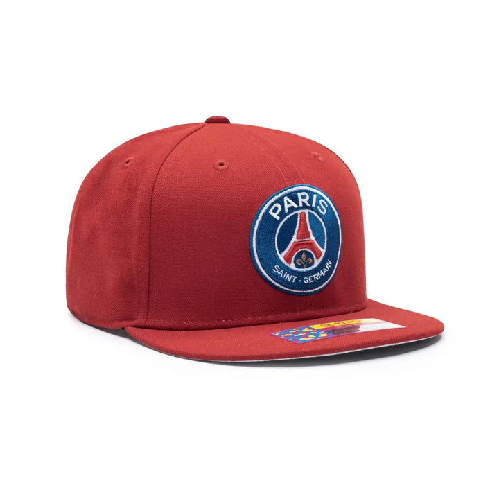 Fan Ink PSG Dawn Snapback Hat | Red Ligue 1 Headwear