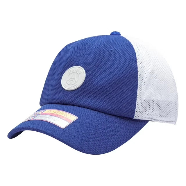 Fan Ink PSG Ace Classic Hat | Blue White Mesh Adjustable
