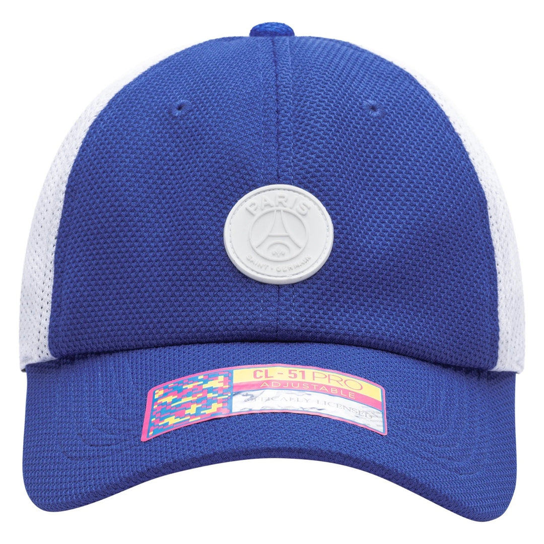 Fan Ink PSG Ace Classic Hat | Blue White Mesh Adjustable